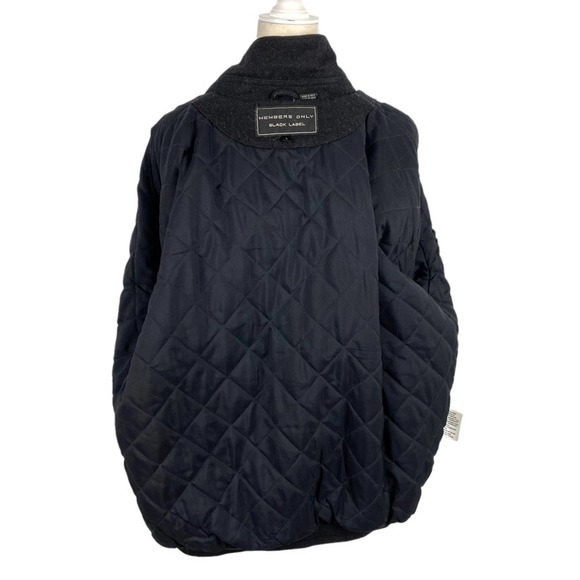 Members Only Black Bomber Jacket - Picture 11 of 15